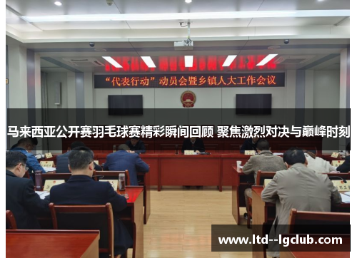 马来西亚公开赛羽毛球赛精彩瞬间回顾 聚焦激烈对决与巅峰时刻